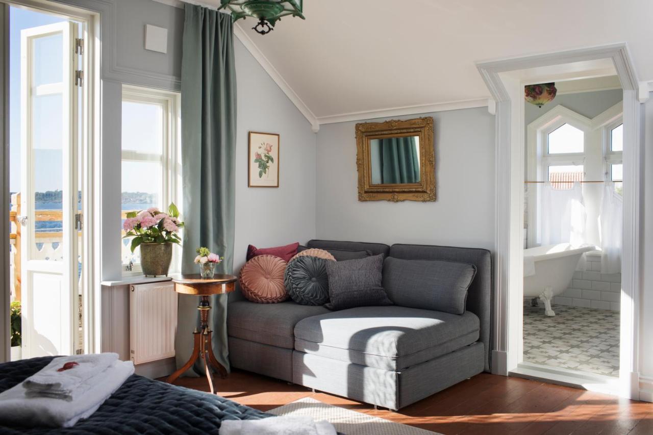 Strandflickornas Annex Gula Villan Lysekil Bagian luar foto